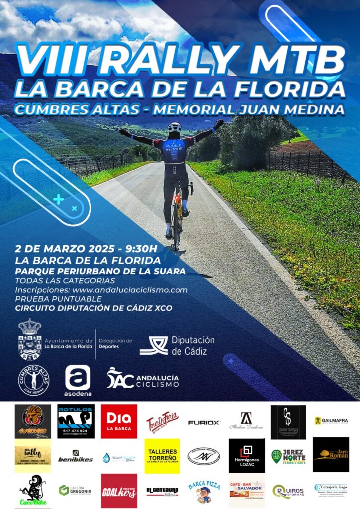 La Barca de la Florida, tercera cita del Circuito Diputación de Cádiz de ciclismo BTT en modalidad olímpica